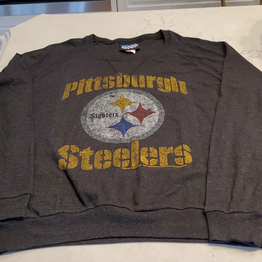JUNK FOOD Steelers sweatshirt/sweatpants